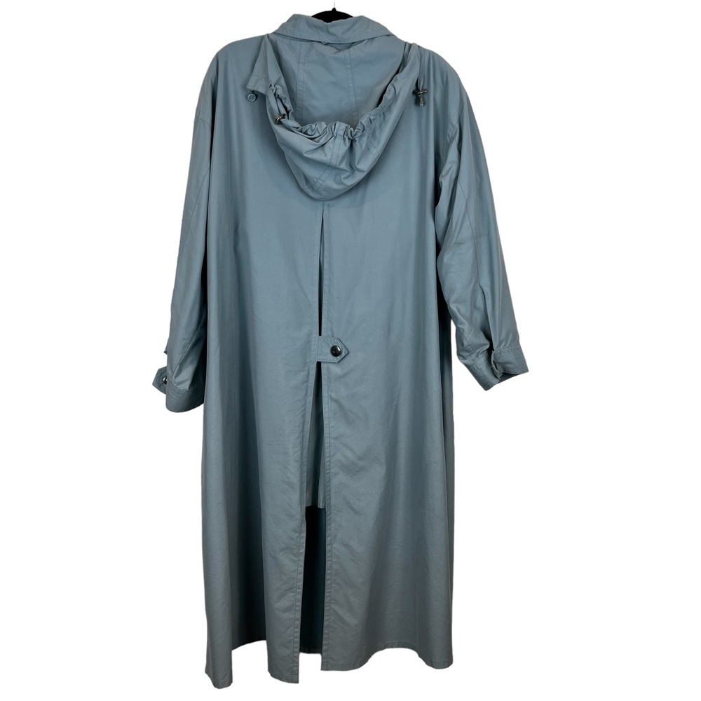 London Fog Vintage Trench Raincoat Size 10 - Picture 2 of 12